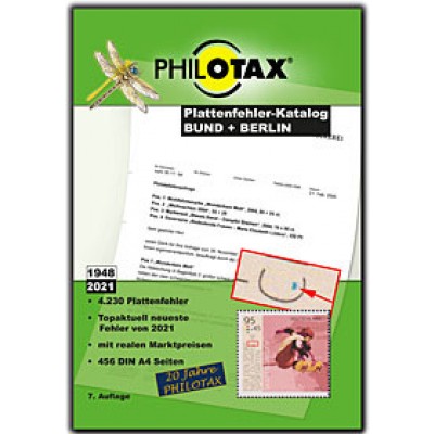 Philotax Plattenfehler Bund + Berlin, 7. Auflage