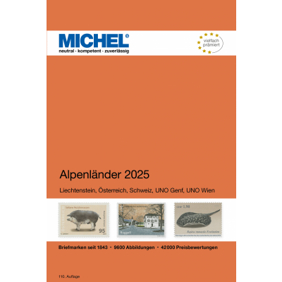 MICHEL Alpenländer 2025   (E 1)