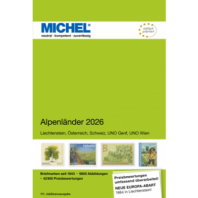 MICHEL Alpenländer 2026   (E 1)