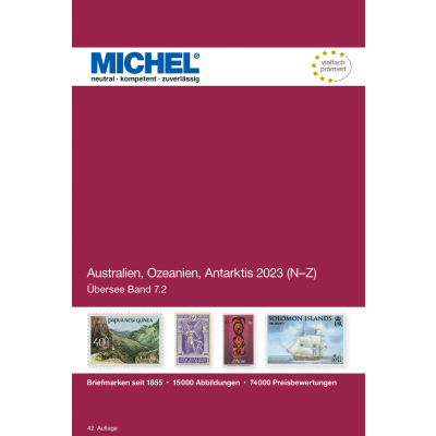 MICHEL Australien/Ozeanien/Antarktis 2023 (ÜK 7.2) – Band 2 N-Z