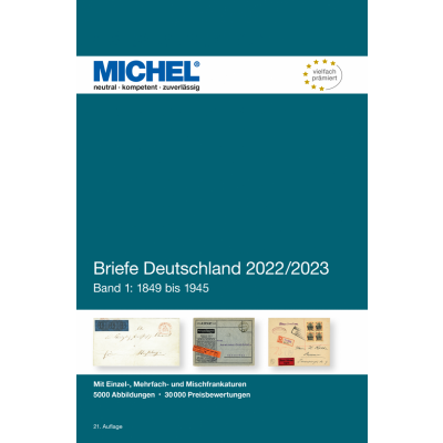 MICHEL Briefe Deutschland 2022/2023 - Band 1 (bis 1945)