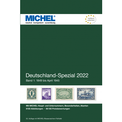 MICHEL Deutschland-Spezial 2022 – Band 1