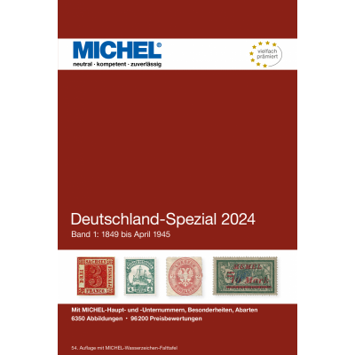 MICHEL Deutschland-Spezial 2024 – Band 1 