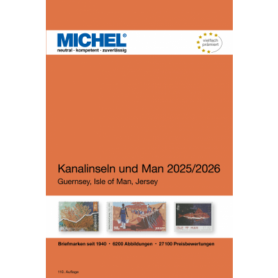 MICHEL Kanalinseln und Man 20252026 (E 14)