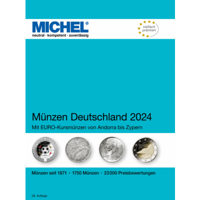 MICHEL Münzen Deutschland 2024