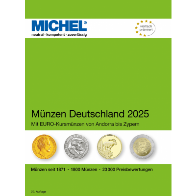MICHEL Münzen Deutschland 2025