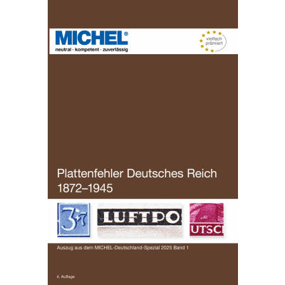 MICHEL Plattenfehler Deutsches Reich 1872-1945