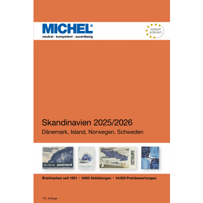 MICHEL Skandinavien 2025/2026 (E 10)