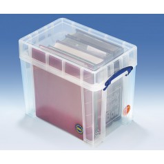 Aufbewahrungsbox aus Kunststoff für Briefmarken- und Münzenalben (Really Useful Box 19 XL Box)