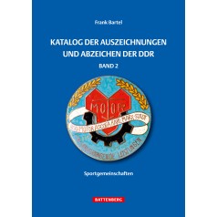 Katalog der Auszeichnungen und Abzeichen der DDR, Band 2 - Sportgemeinschaften