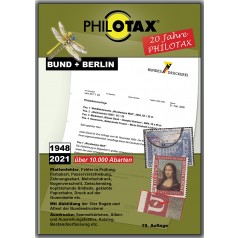 PHILOTAX DVD Briefmarken-Abarten Katalog Bund + Berlin 19. Auflage