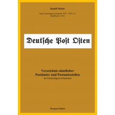 Rudolf Mietke: Verzeichnis sämtlicher Postämter und Postamtsstellen im Generalgouvernement