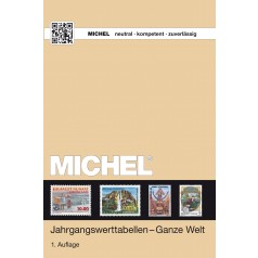 MICHEL Jahrgangswerttabellen - Ganze Welt 2015