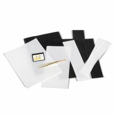 Leuchtturm SF-Sortiment 210 Streifen, unterschiedliche Höhe, schwarze Trägerfolie