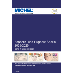 MICHEL Zeppelin- und Flugpost Spezial Band 1: Zeppelinpost 2025/2026